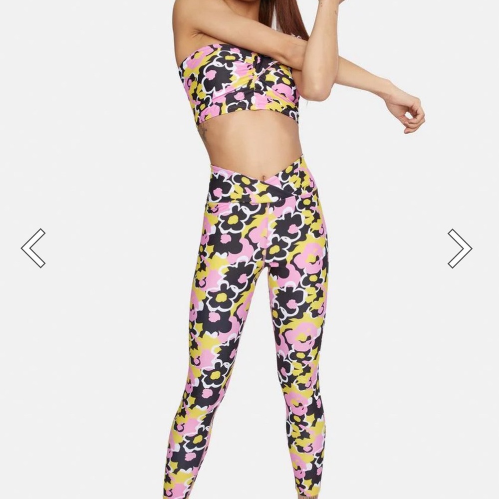 New Year of Ours LA Fleur Veronica Activewear Leggings XS